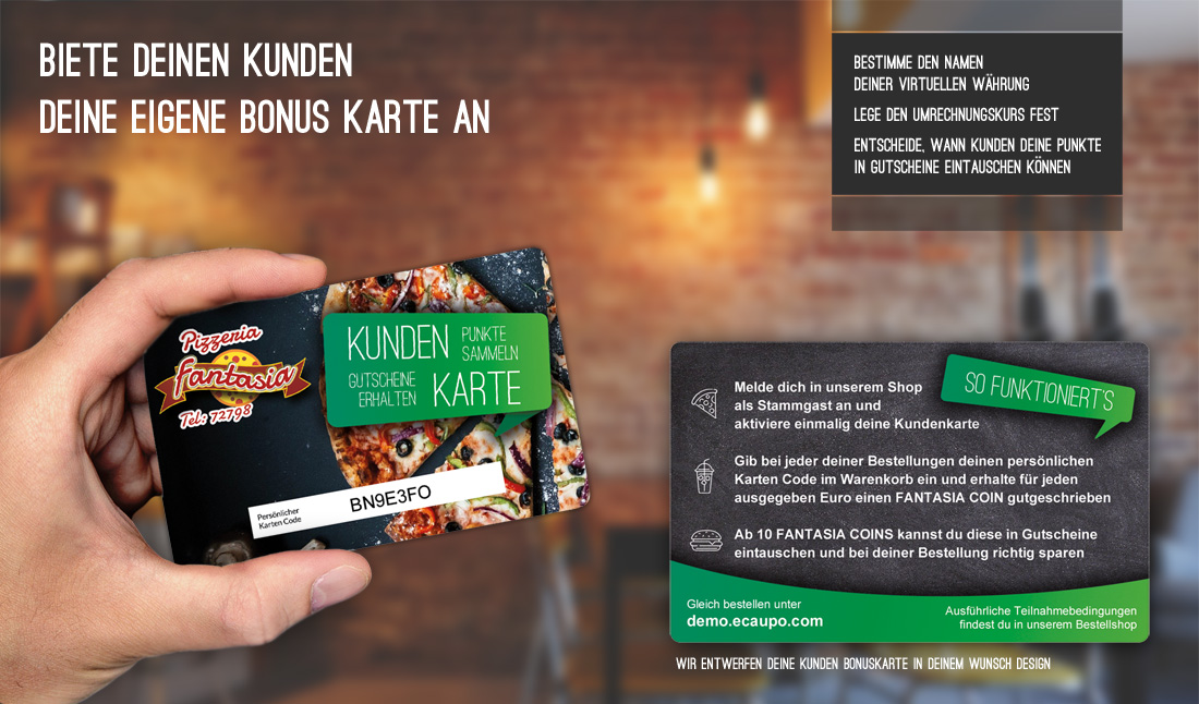 Kunden binden mit der digitalen Sammelkarte